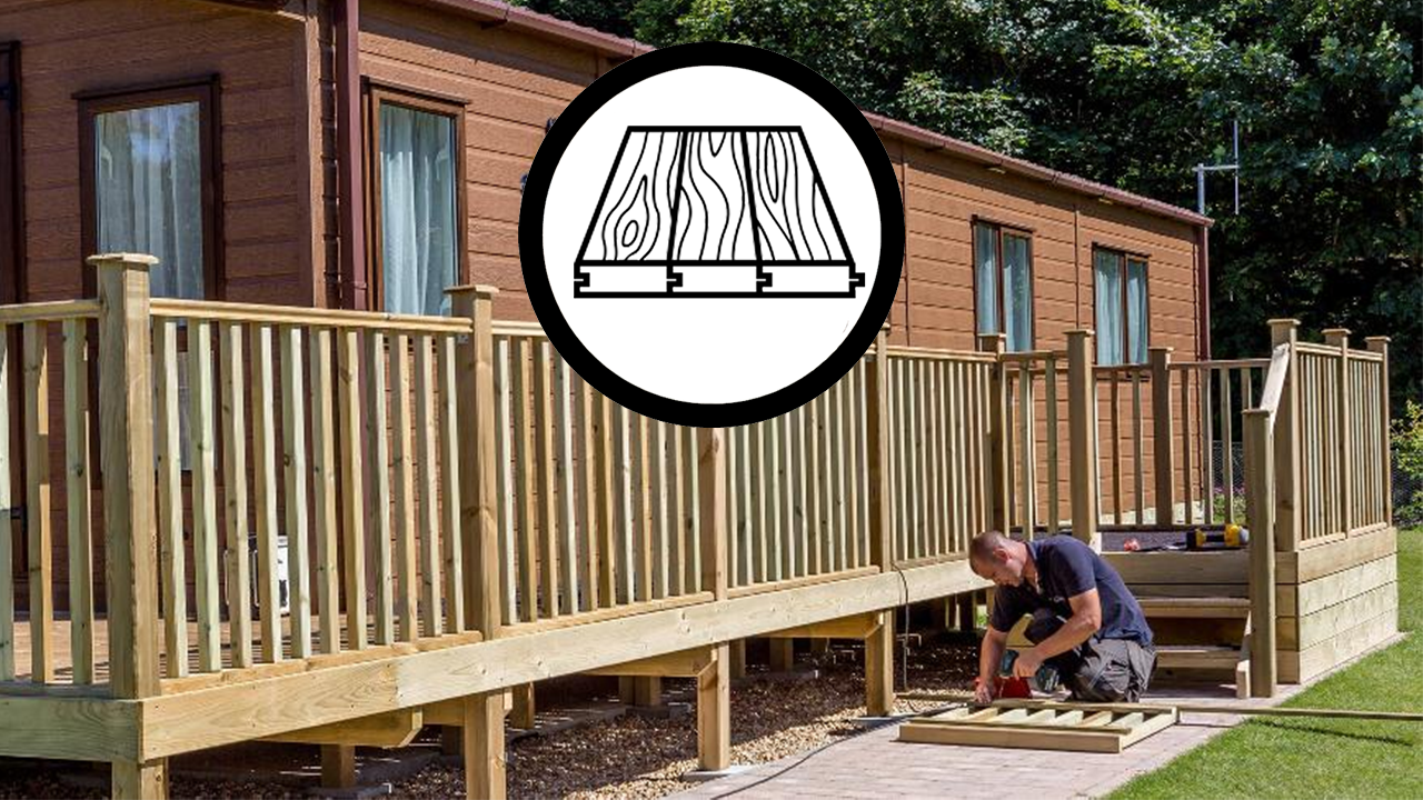 caravan decking slider